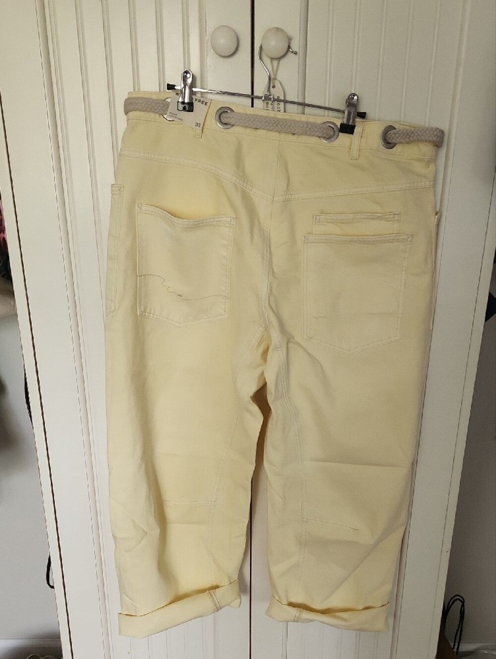 🍋 We The Free Moxie Barrel Jeans - Lemon Icing - Picture 8 of 13